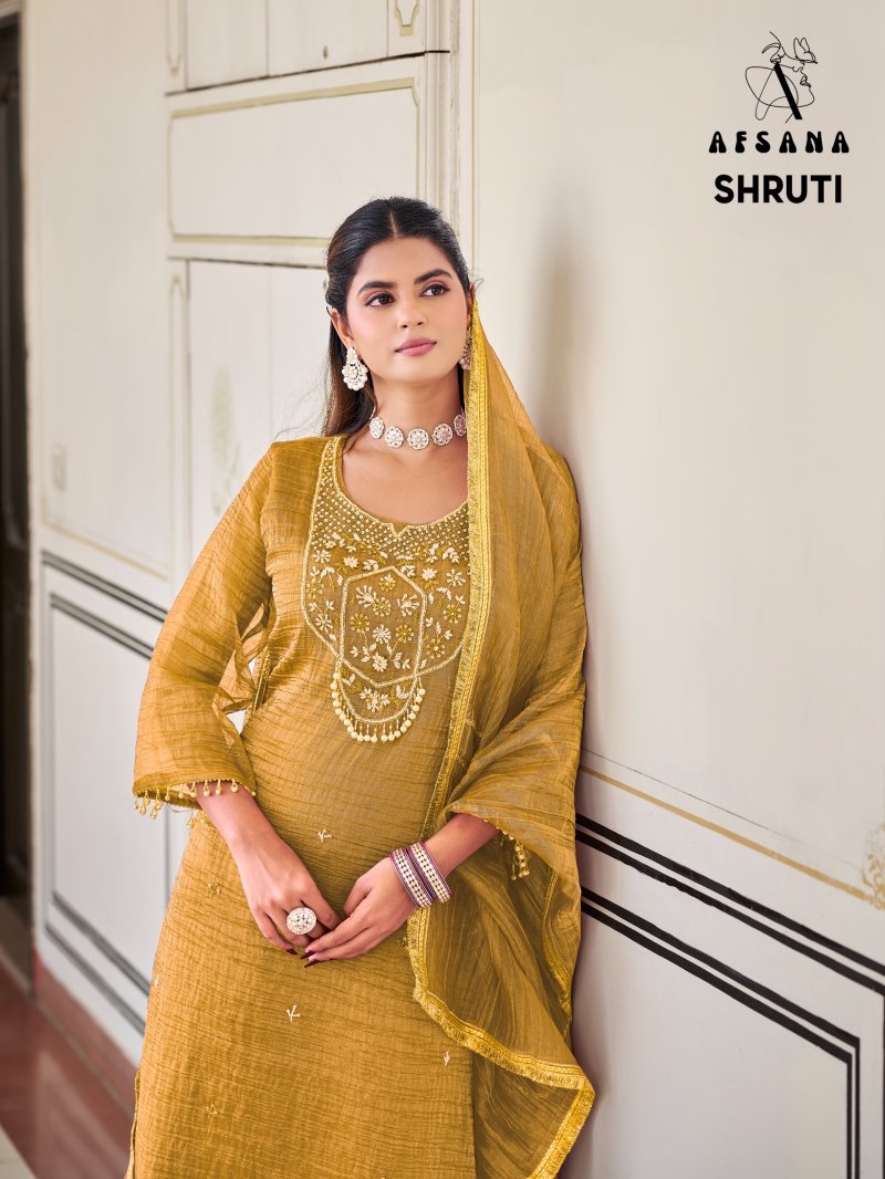 Shruti By Afsana Salsa Crush Readymade Salwar Kameez